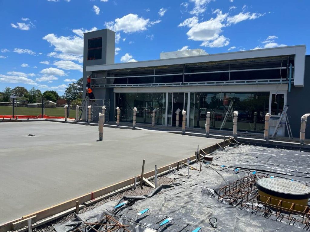 Commercial concreting gympie - Ol Concreting